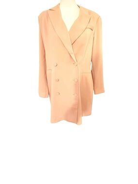 Express Double Breasted Dress in Blush